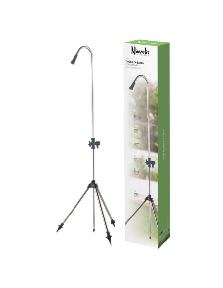Garden Shower with Tripod 2.25 m and Adjustable Height