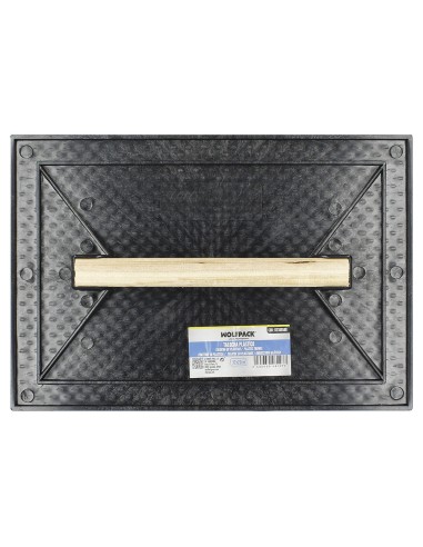 Trowel in plastica 32x22 cm con manico in legno nero