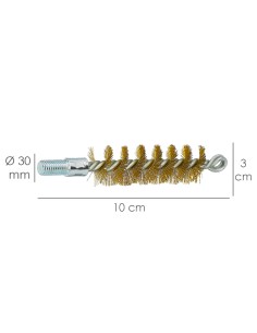 Escova Desentupidora Aço 30 mm M12 2