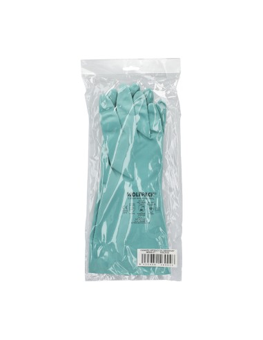 Guanto Nitrile Resistente all'Olio Taglia M 8" (Coppia)