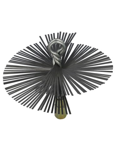 Cepillo deshollinador de acero para limpieza 150mm M12