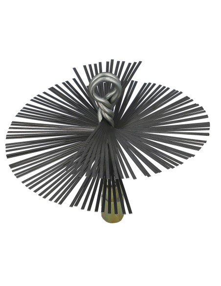 Cepillo deshollinador de acero para limpieza 150mm M12