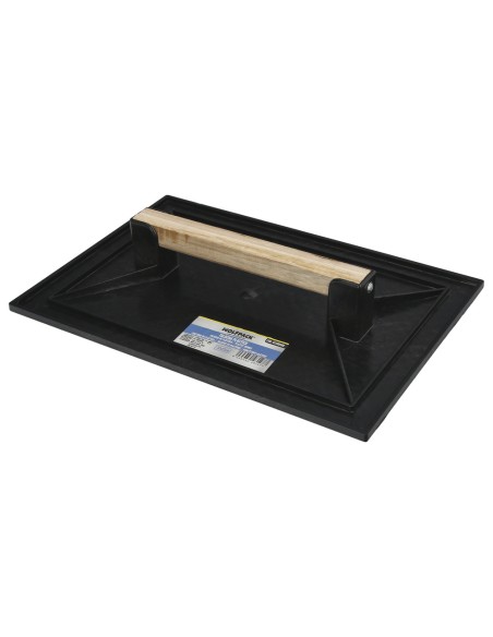 Trowel in plastica 32x22 cm con manico in legno nero