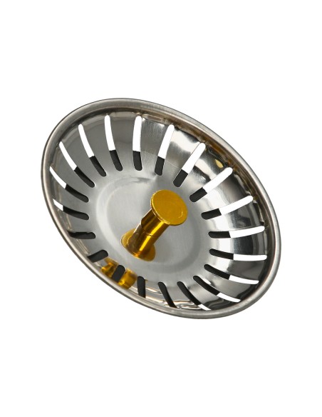 Korbstopfen für Edelstahlspüle Click Clack Ø 8 cm