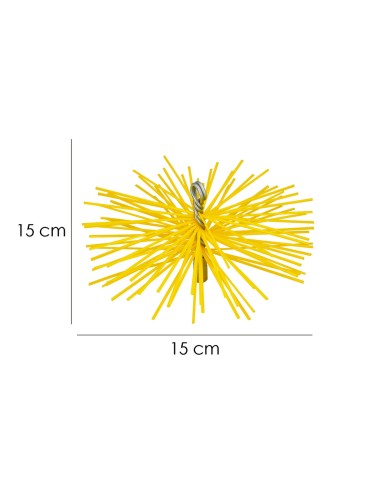 Brosse de ramonage en nylon 250mm M12