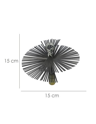 Cepillo deshollinador de acero para limpieza 150mm M12