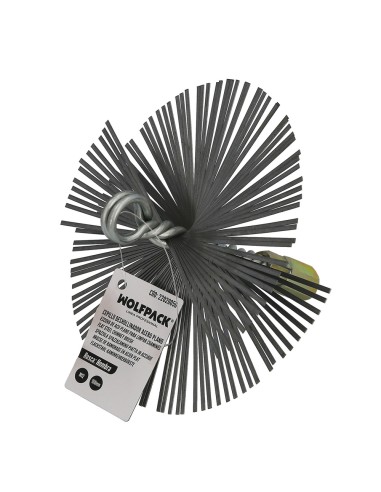 Cepillo deshollinador de acero para limpieza 150mm M12