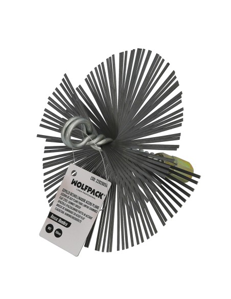 Cepillo deshollinador de acero para limpieza 150mm M12