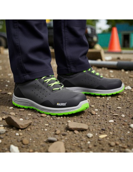 Bottes de Sécurité Antidérapantes Maurer S1 Taille 43
