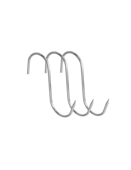 Blister de 3 Crochets de Boucher Inox Nº 12