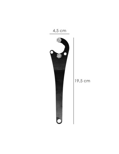 Winkelschleifer Schlüssel 115 - 125 - 230 mm mit ergonomischem Griff