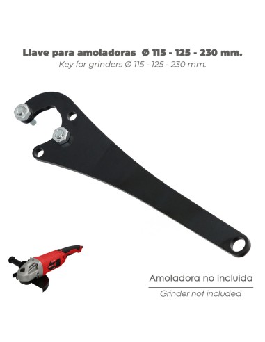 Angle Grinder Key 115 - 125 - 230 mm with Ergonomic Handle