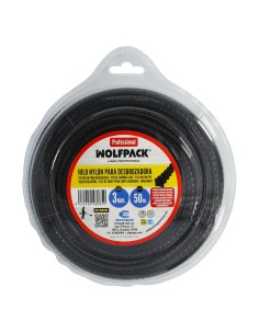 Nylon Line for Brush Cutters Square Tooth 3.0 mm - 50 m Roll