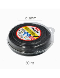 Nylon Line for Brush Cutters Square Tooth 3.0 mm - 50 m Roll 2