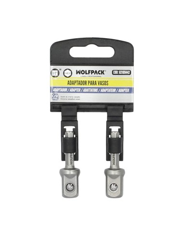 Adaptador para chaves de soquete de 1/2 com design ergonômico