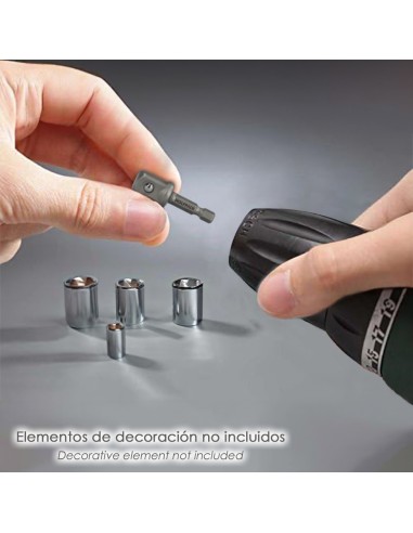 Adaptateur pour clés à douille de 1/2 avec design ergonomique