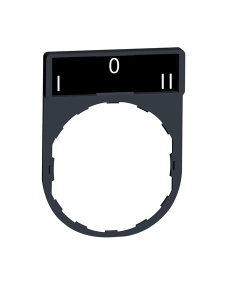  Standard label holder 30x40 label-IO-II-