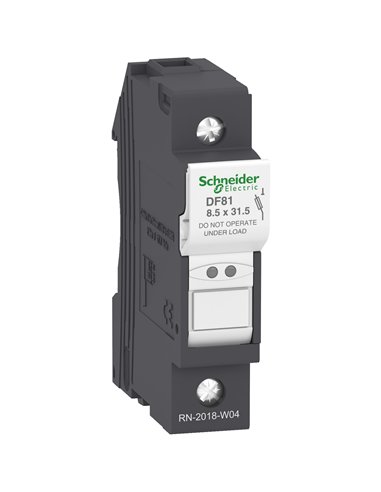  Fuse holder without pilot 1P 25A fuse 8.5x31.5