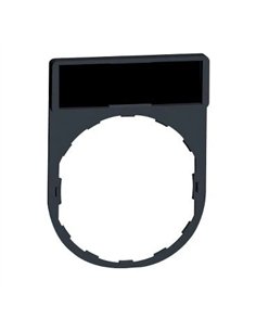  Standard label holder 30x40 with black background label