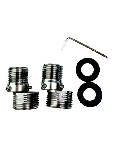 360° Rotating Expandable Eccentric Kit in Stainless Steel