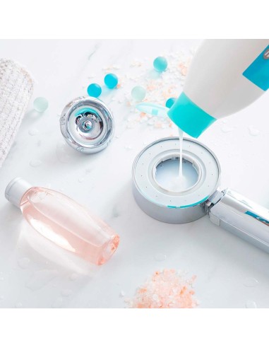 Duschkopf doppelt mit 3-in-1 Spender Regen- und Sprüheffekt