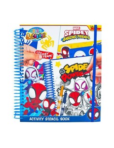 Libro de actividades Spiderman con dibujos y juegos educativos
