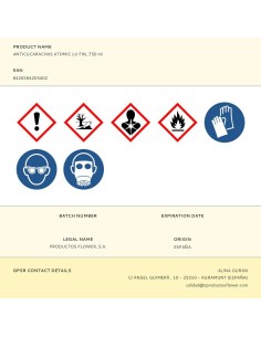 Kakerlaken-Spray Insektizid Atomic LU, 750 ml 2