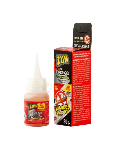 Cebo insecticida Gel Ciper para cucarachas, 30 g