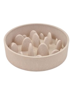 Bol de bambou beige, 1430 ml, 21,5 cm