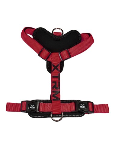 X-TRM Cronos Neon Flash Harness Red/Black, Size M 20 mm x 46-75 cm