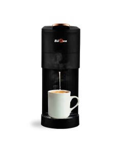 Cafetera multicap 4 en 1, 1400 W, negra