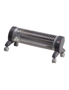 Estufa de cuarzo portátil 1200 W - Gris