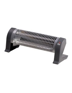 Quartz Heater 2302-C, Floor Standing, Tip-Over Protection 1200 W, Gray
