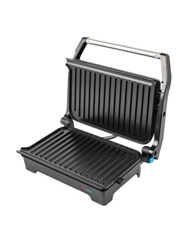 Grill multifunzione 1200 W con funzione di griglia e piastra