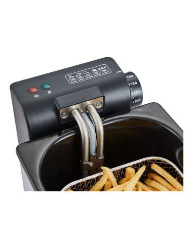 Friggitrice elettrica 2000W acciaio inossidabile 3L