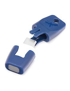 Electric device for insect bites with LED light