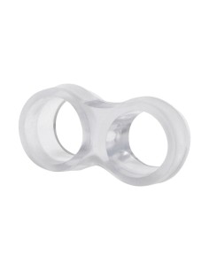 Door Stop Handle Damper TP13, Transparent PVC 47 x 25 x 14 mm