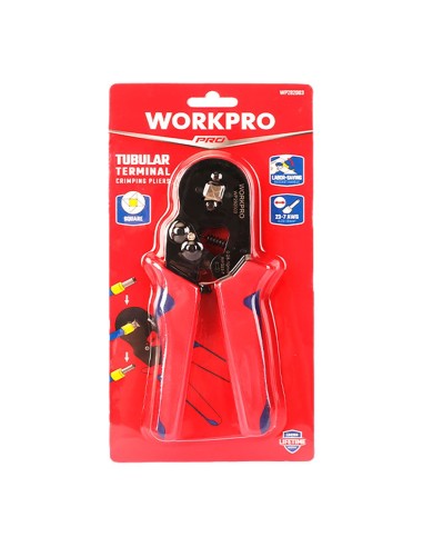 Crimpadora punteras eléctricas, prensado hexagonal 175 mm - 0,25 - 06,00 mm²