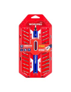 Kit cacciavite di precisione ricaricabile 3,6 V USB, 26 accessori