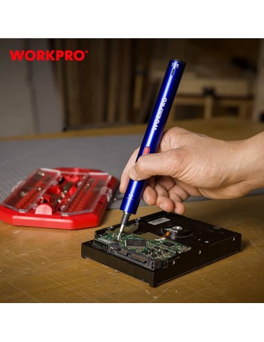 Rechargeable Precision Screwdriver Kit 3.6 V USB, 26 Accessories