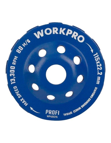 Diamond cup wheel for concrete 115 mm with high durability