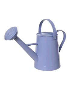 Arrosoir en zinc bleu, 4,5 l - Acier galvanisé et design ergonomique