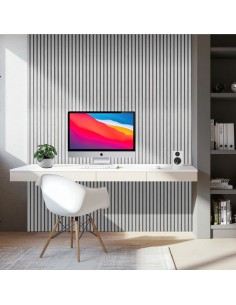 Self-adhesive 3D oak gray covering, 58 x 300 cm 2