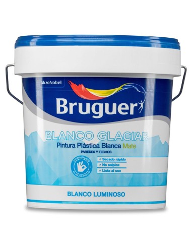 Pittura plastica vinilica interna bianca opaca 15 l