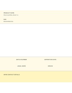 Polo Austral Rosso T-S in Cotone 69cm 2