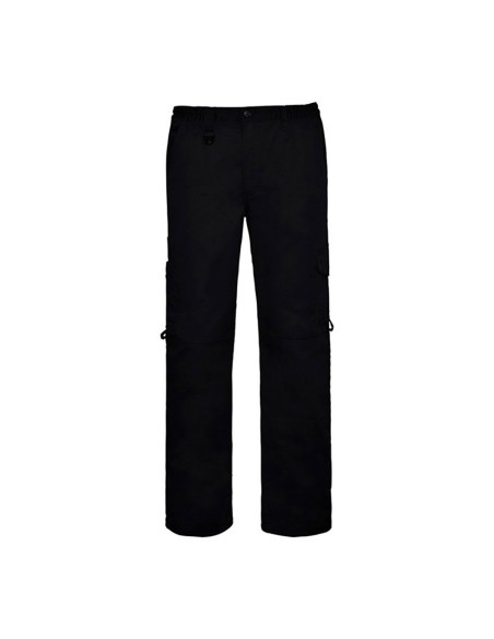 Pantalón laboral negro con alta resistencia 107,5 cm