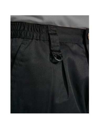 Black Work Pants with High Durability 107.5 cm