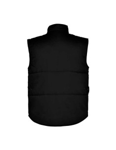 Chaleco laboral almanzor negro con ajuste regulable 2