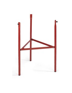 Trípode para quemador de acero recubierto, 75 cm