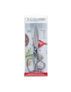 Tijeras de cocina clásica profesional de acero inoxidable, 20 cm 2